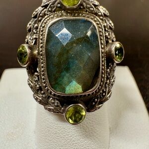 NICKY BUTLER Labradorite GenuineGEMSTONES STERLING SILVER